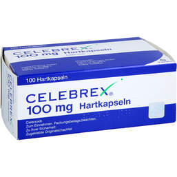 Abbildung: Celebrex 100 mg Hartkapseln 100 St, Hartkapseln PZN 00566150
