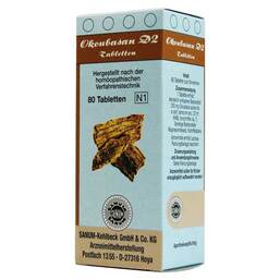 Abbildung: Okoubasan D 2 Tabletten Tabletten, 80 St PZN 00572038