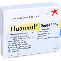 Abbildung: Fluanxol Depot 10% Ampullen 1X1 ml, Injektionslösung PZN 00574451