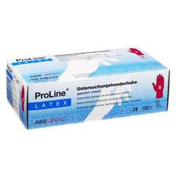 Abbildung: Proline Latex Untersuchungsh Handschuhe, 100 St PZN 00577797