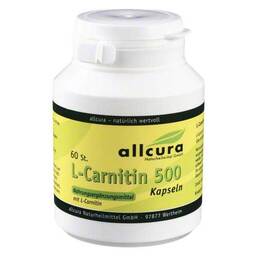 Abbildung: L-Carnitin Kapseln 500 Kapseln, 60 St PZN 00586052