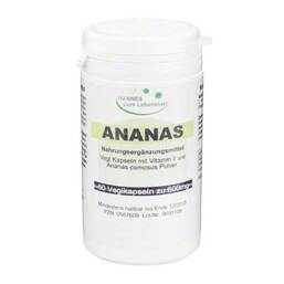 Abbildung: Ananas Enzyme Kapseln 60 St, Kapseln PZN 00587608