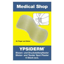 Abbildung: Blasenpflaster Ypsiderm klein 6 St, Pflaster PZN 00600266