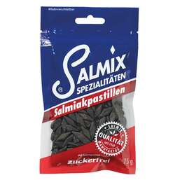 Abbildung: Salmix Salmiakpastillen zuckerfrei Pastillen, 75 g PZN 00614825