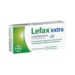 Abbildung: Lefax extra Flüssig Kapseln Kapseln, 20 St PZN 00614943