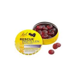 Abbildung: Bach Original Rescue Pastillen schwarz Johannisb. Pastillen, 50 g PZN 00620180