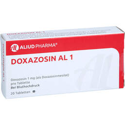 Abbildung: Doxazosin AL 1 Tabletten 20 St, Tabletten PZN 00629867