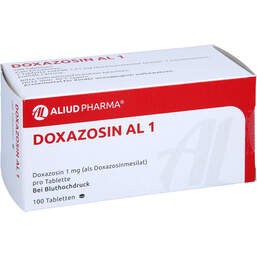 Abbildung: Doxazosin AL 1 Tabletten 100 St, Tabletten PZN 00629873