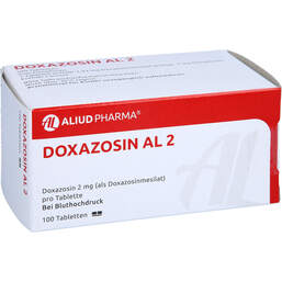 Abbildung: Doxazosin AL 2 Tabletten 100 St, Tabletten PZN 00629904