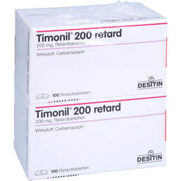 Abbildung: Timonil 200 retard Tabletten 200 St, Retard-Tabletten PZN 00630600