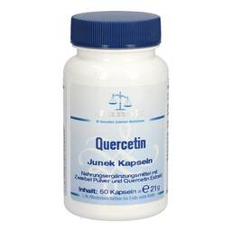 Abbildung: Quercetin Junek Kapseln 60 St, Kapseln PZN 00635721