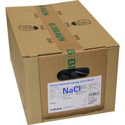 Abbildung: Natriumchlorid 0,9% Braun Ecobag Infusionslösung 10X1000 ml, Infusionslösung PZN 00639038