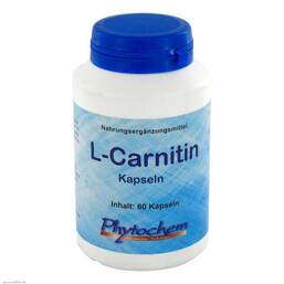 Abbildung: L-Carnitin 500 mg Kapseln Kapseln, 60 St PZN 00639104