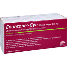 Abbildung: Enantone Gyn Monatsdepot Zweikammerspritze 3 St, Retardmikrokapseln und Suspensionsmittel PZN 00647374