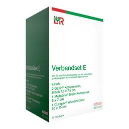 Abbildung: Verbandset steril E 13453 15 St, Verband PZN 00647658