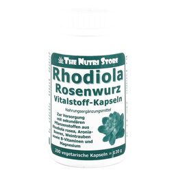 Abbildung: Rhodiola 200 mg Kapseln 200 St, Kapseln PZN 00647782