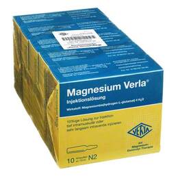 Abbildung: Magnesium Verla i.v. / intramuskulär Injektionslösung Injektionslösung, 50X10 ml PZN 00649338