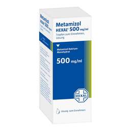 Abbildung: Metamizol Hexal Tropfen 100 ml, Tropfen PZN 00651275