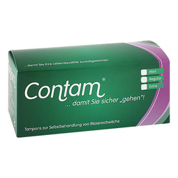 Abbildung: Contam® Vaginaltampons regular 20 St, Tampon PZN 00652151