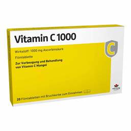Abbildung: Vitamin C 1000 Filmtabletten Filmtabletten, 20 St PZN 00652205