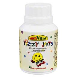 Abbildung: Fizzy Vits Kindervitamine Amosvital Lutschtabletten Lutschtabletten, 50 St PZN 00658225