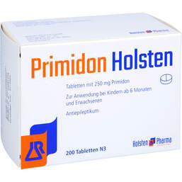 Abbildung: Primidon Holsten Tabletten 200 St, Tabletten PZN 00659236