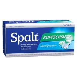 Abbildung: Spalt® KOPFSCHMERZ Weichkapseln Weichkapseln, 50 St PZN 00659957