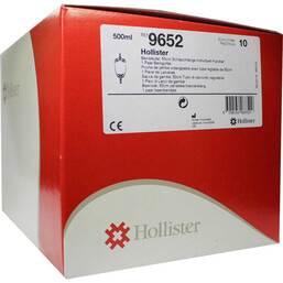 Abbildung: Hollister Urin Beinbeutel mit Abl 10 St, Beutel PZN 00659992