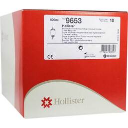 Abbildung: Hollister Urin Beinbeutel mit Abl 10 St, Beutel PZN 00660009