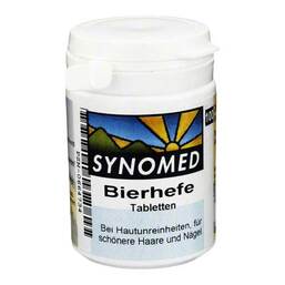 Abbildung: Bierhefe Tabletten Synomed Tabletten, 100 St PZN 00664734