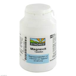 Abbildung: Magnevit Synomed Tabletten 200 St, Tabletten PZN 00664912