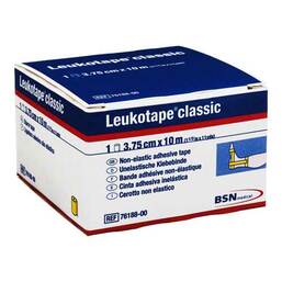 Abbildung: Leukotape Classic 10mx3,75cm gelb Binden, 1 St PZN 00669499