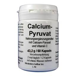 Abbildung: Calcium Pyruvat Kapseln Kapseln, 60 St PZN 00669772