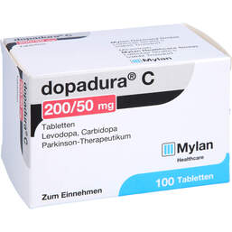 Abbildung: Dopadura C 200 / 50 mg Tabletten 100 St, Tabletten PZN 00673526