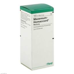 Abbildung: Mezereum Homaccord Tropfen 100 ml, Tropfen PZN 00675413