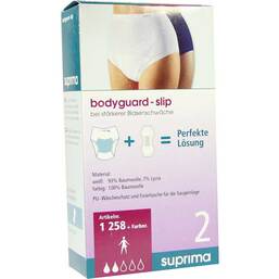 Abbildung: Suprima Body Guard 2 Slip Gr. 52/54 weiß 1 St PZN 00678096