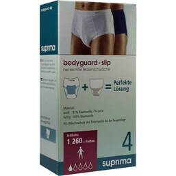 Abbildung: Suprima Body Guard 4 Slip Gr. 5 weiß 1 St PZN 00678179