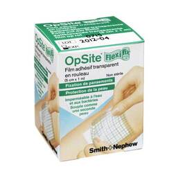 Abbildung: Opsite Flexifix PU Folie 5 cm x 1 m unsteril Rolle 1 St, Folie PZN 00680325