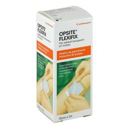 Abbildung: Opsite Flexifix PU Folie 10 cm x 1 m unsteril Rolle 1 St, Folie PZN 00680331
