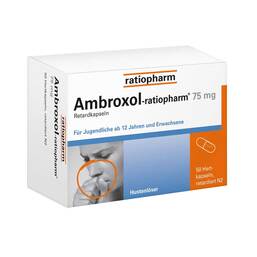 Abbildung: Ambroxol ratiopharm 75 mg Hustenlöser Retardkapseln 50 St, Retard-Kapseln PZN 00680940