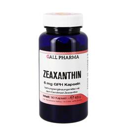 Abbildung: Zeaxanthin 6 mg GPH Kapseln Kapseln, 90 St PZN 00682689