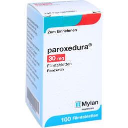 Abbildung: Paroxedura 30 mg Filmtabletten 100 St, Filmtabletten PZN 00686635