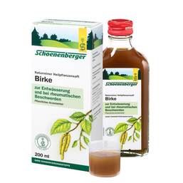 Abbildung: Birkensaft Schoenenberger 200 ml, Saft PZN 00692073