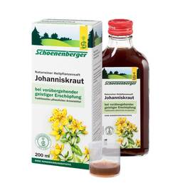 Abbildung: Johanniskraut Saft Schoenenberger Saft, 200 ml PZN 00692162