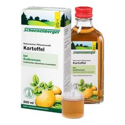 Abbildung: Kartoffelsaft Schoenenberger Saft, 200 ml PZN 00692179