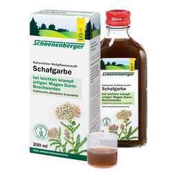 Abbildung: Schafgarben Saft Schoenenberger 200 ml, Saft PZN 00692311