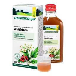 Abbildung: Weißdorn Saft Schoenenberger Flüssigkeit, 200 ml PZN 00692386
