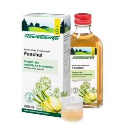 Abbildung: Fenchel Saft Schoenenberger 200 ml, Saft PZN 00699690