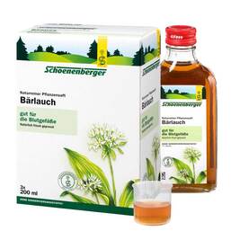 Abbildung: Bärlauch Saft Schoenenberger 3X200 ml, Saft PZN 00699744