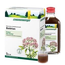 Abbildung: Baldrian Saft Schoenenberger Saft, 3X200 ml PZN 00699750